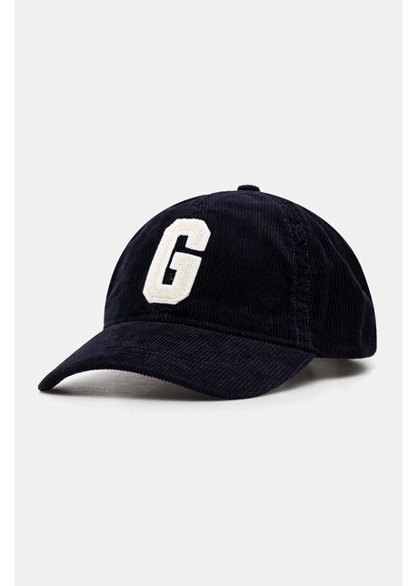 Gant apc de baseball din catifea culoarea albastru marin cu imprimeu 9900251