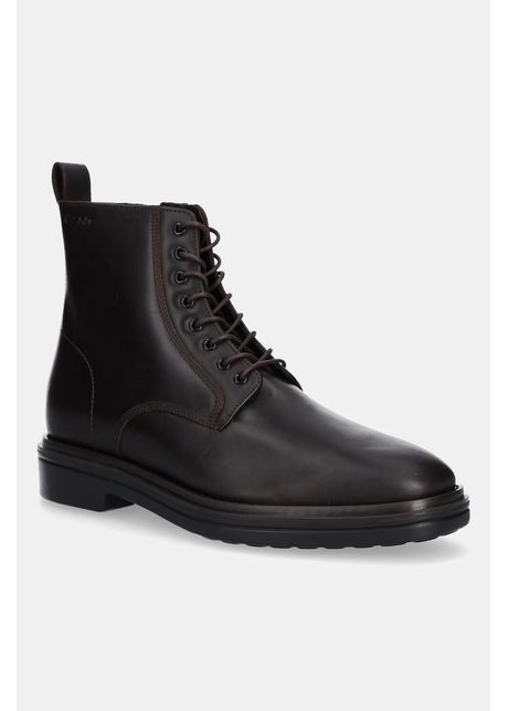 Gant bocanci de piele Boggar culoarea maro, 31641134