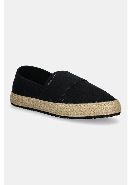 Gant espadrile raffiaville culoarea negru 30568943 g00