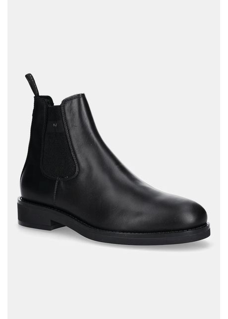 Gant ghete chelsea de piele Prepdale culoarea negru, 31651105