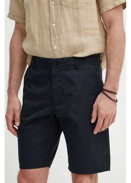Gant pantaloni scurti din bumbac culoarea negru
