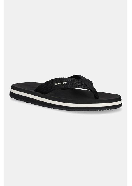 Gant slapi sunheaven femei culoarea negru cu toc plat 30599909 g00