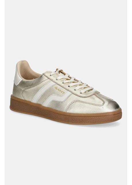 Gant sneakers din piele cuzima culoarea auriu 30531955 g26