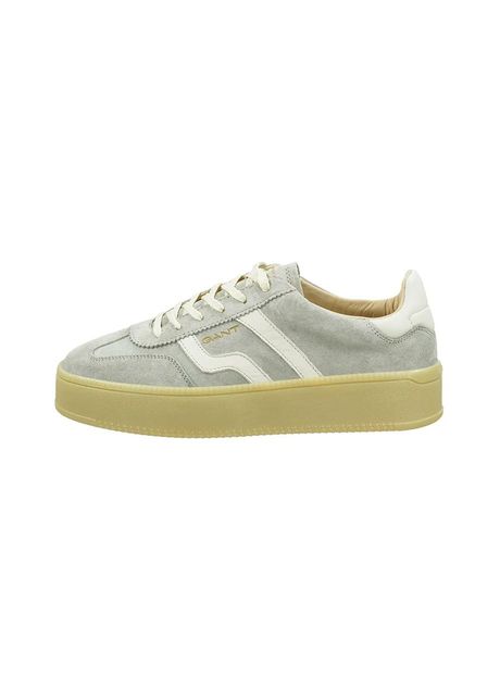 Gant sneakers din piele intoars cuzmani culoarea gri 30533979 g031