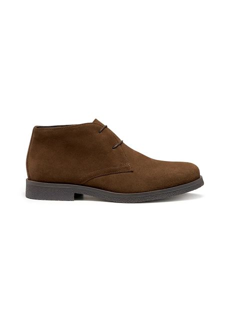 Geox botine de piele întoarsă UOMO CLAUDIO culoarea maro, U0458A 00022 C6001