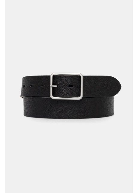 Geox curea de piele barbati culoarea negru u46k5c 04643