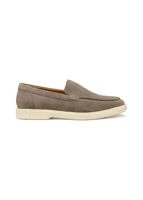 Geox mocasini din piele ntoars u spherica ec17 culoarea bej u55lad 00022 c1018