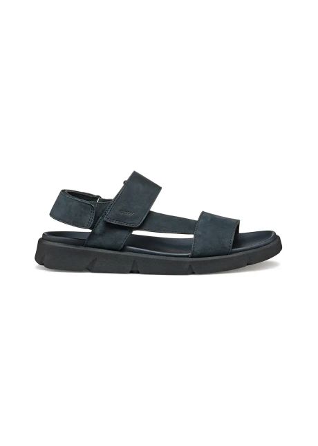 Geox sandale din nubuc u xand 2s b rba i culoarea bleumarin u15bgb 00032 c4002