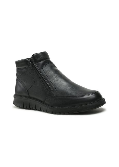 Ghete barbati 303057 piele naturala negru
