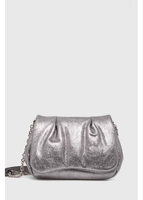 Gianni chiarini poseta de piele glenda culoarea argintiu bs 10996 prt