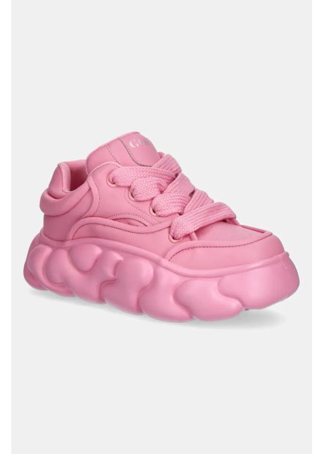Goe sneakers din piele femei culoarea roz rr2n4042