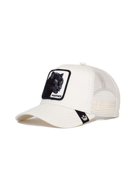Goorin bros apc culoarea alb cu imprimeu