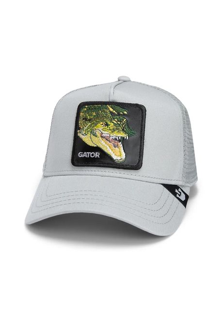 Goorin bros apc swamp monster culoarea gri cu imprimeu 101 2123