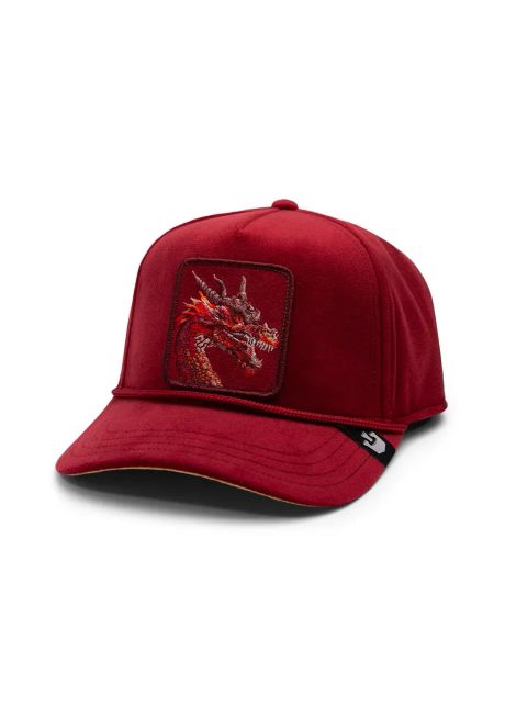 Goorin bros sapca dragon royalty culoarea rosu cu imprimeu 101 1568