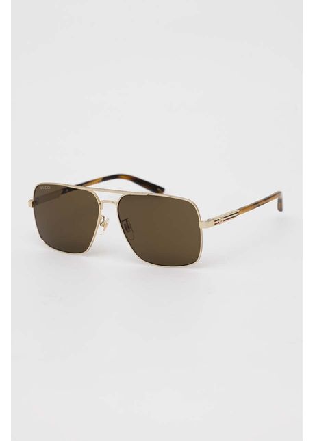 Gucci ochelari de soare barbati culoarea auriu