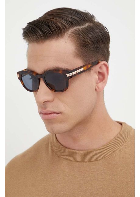 Gucci ochelari de soare barbati culoarea maro