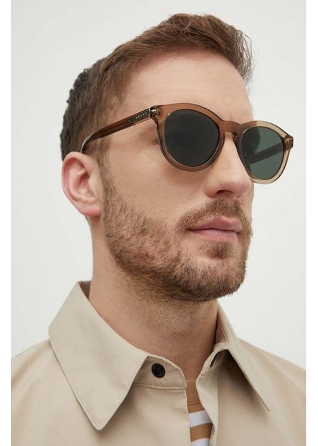 Gucci ochelari de soare barbati culoarea maro