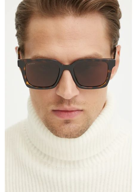 Gucci ochelari de soare barbati culoarea maro gg1582sk