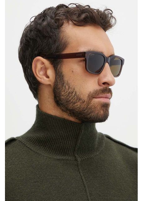 Gucci ochelari de soare barbati culoarea maro gg1583s