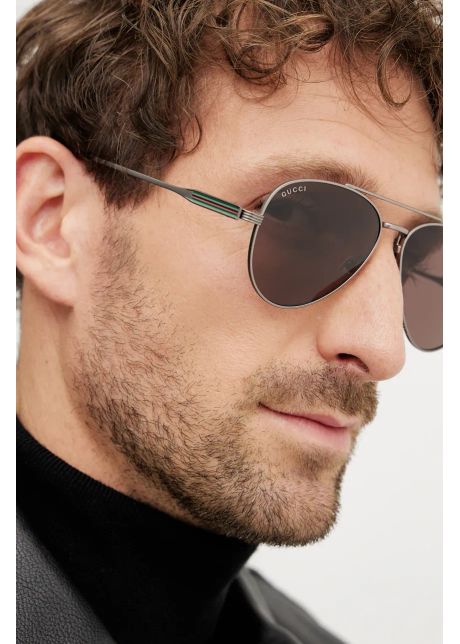 Gucci ochelari de soare barbati culoarea maro gg1874s