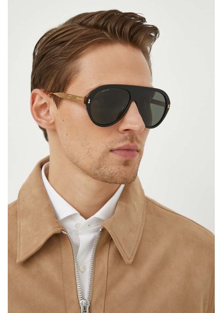Gucci ochelari de soare barbati culoarea negru
