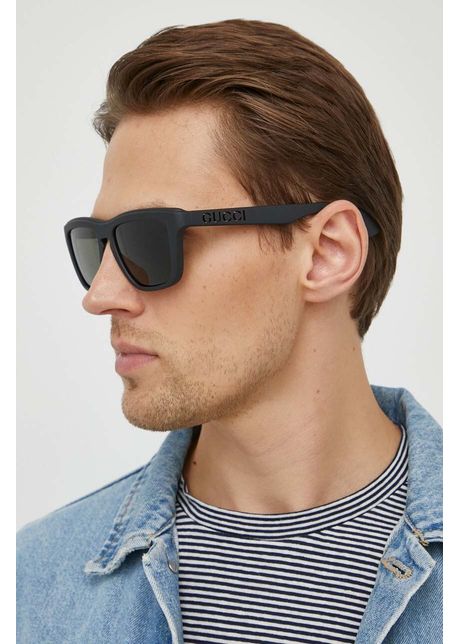 Gucci ochelari de soare barbati culoarea negru