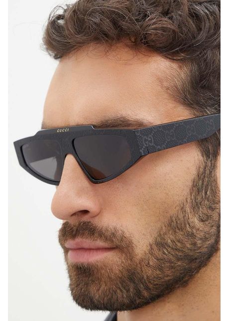 Gucci ochelari de soare barbati culoarea negru gg1591s