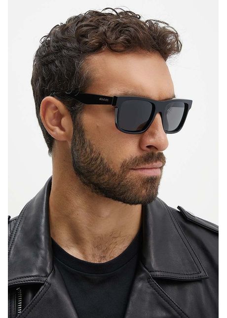Gucci ochelari de soare barbati culoarea negru gg1618s
