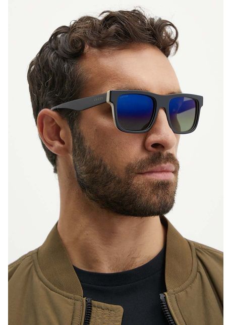 Gucci ochelari de soare barbati culoarea negru gg1618s