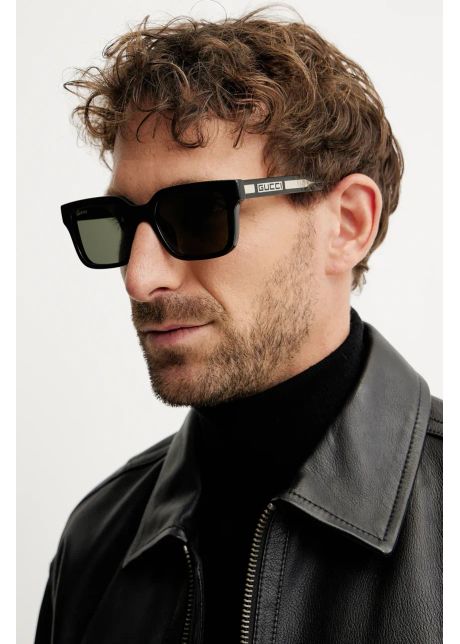 Gucci ochelari de soare barbati culoarea negru gg1732sk