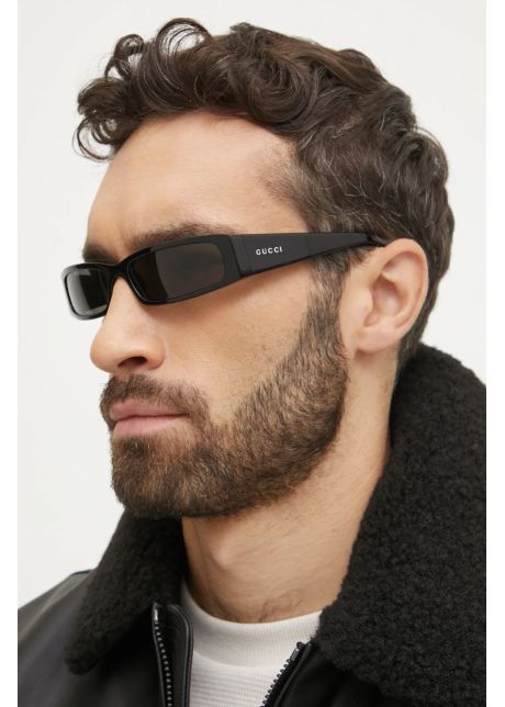 Gucci ochelari de soare barbati culoarea negru gg1778s