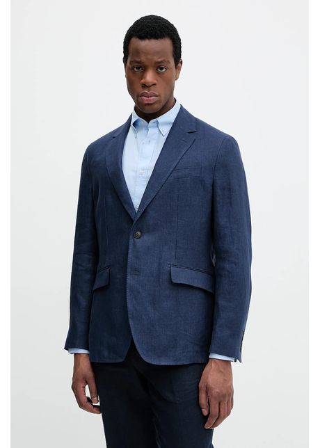 Hackett london sacou de in b rba i culoarea bleumarin hm443515r