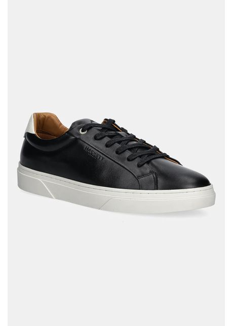 Hackett london sneakers din piele hackney lace b rba i culoarea negru hms21471