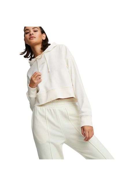 Hanorac femei puma classics cropped hoodie 53805799