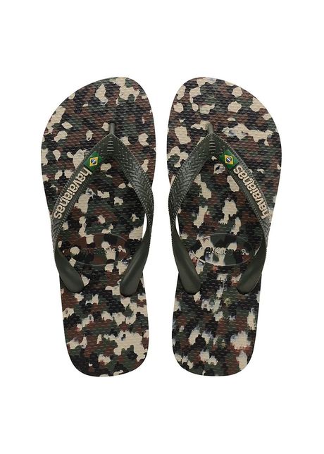 Havaianas slapi brasil tech ii barbati culoarea verde 4147965 4896