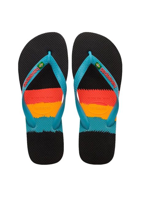 Havaianas slapi brasil tech ii culoarea negru 4147965 0090