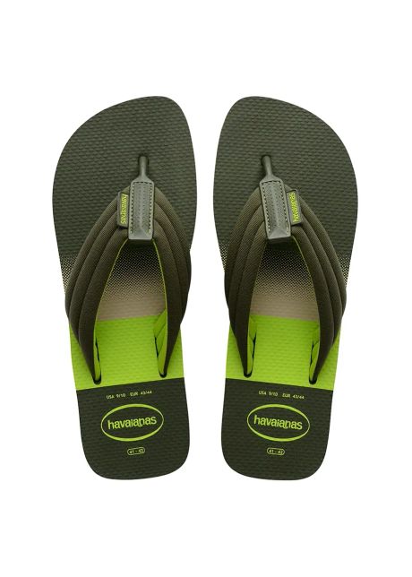 Havaianas slapi urban print barbati culoarea verde 4148359 4896