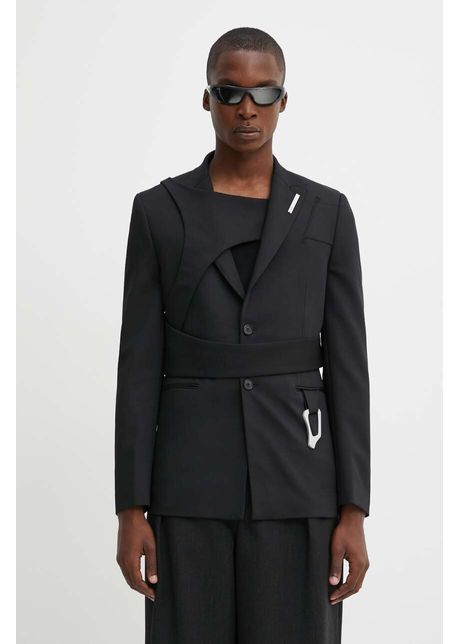 Heliot emil sacou din lana culoarea negru he m 04 008 w05 blk01