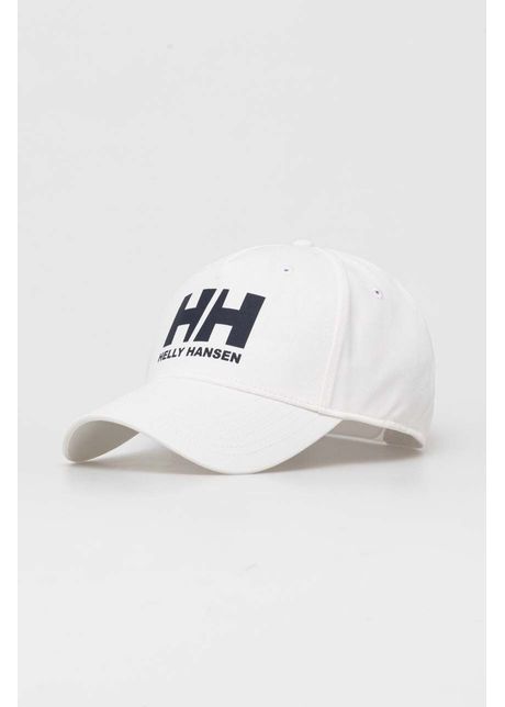 Helly hansen apc de baseball din bumbac hh ball cap 67434 001 culoarea bej cu imprimeu 67434