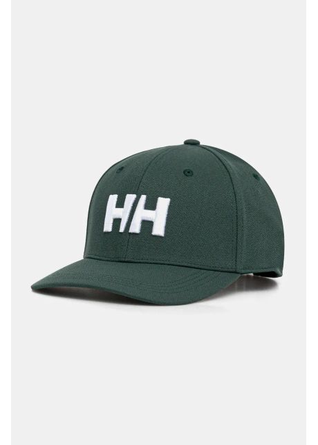 Helly hansen caciula culoarea verde cu imprimeu