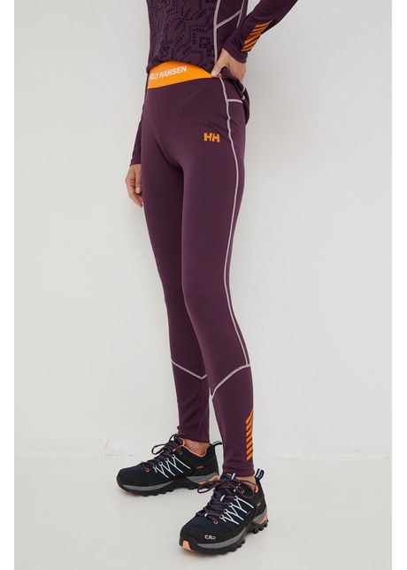 Helly hansen colanti femei culoarea violet neted