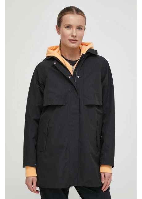 Helly hansen geaca de ploaie femei culoarea negru de tranzitie 54090