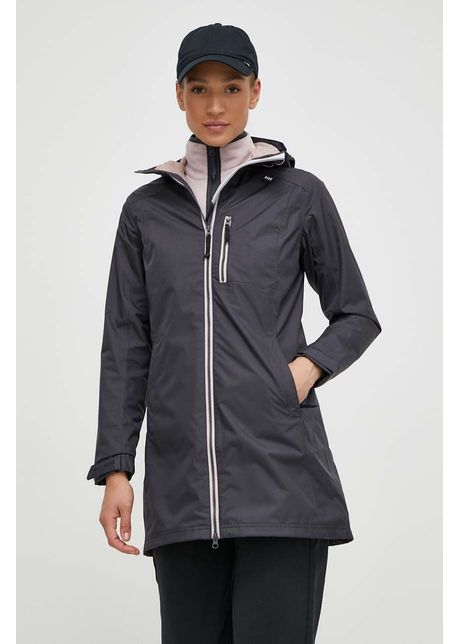 Helly hansen geaca femei culoarea negru de tranzitie 55964