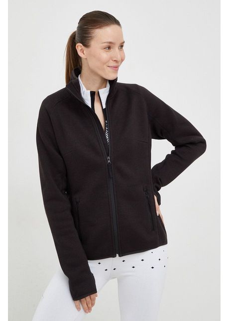 Helly hansen hanorac varde femei culoarea negru neted