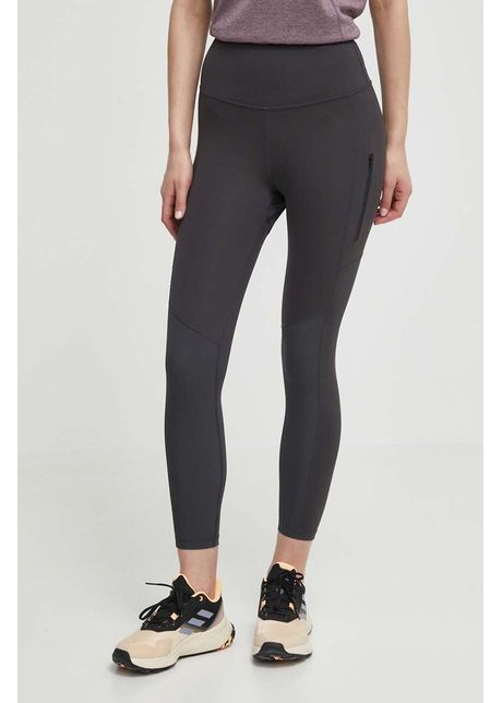 Helly hansen leggins sport blaze femei culoarea gri neted 63182