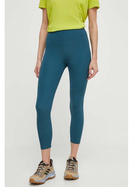 Helly hansen leggins sport rapide femei culoarea verde neted 63200