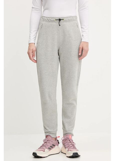 Helly hansen pantaloni de trening hp tech culoarea gri neted 34492