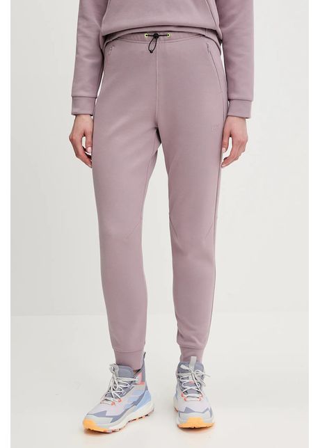 Helly hansen pantaloni de trening hp tech culoarea roz neted 34492