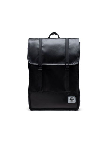 Herschel rucsac 10999 00001 os weather resistant culoarea negru mare material neted 10999 00001 black