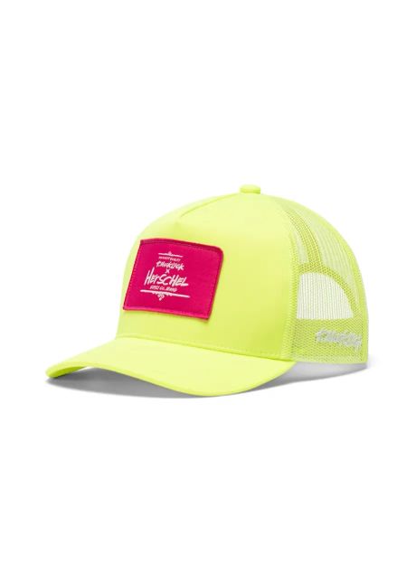 Herschel sapca culoarea verde cu imprimeu 50547 00546 os